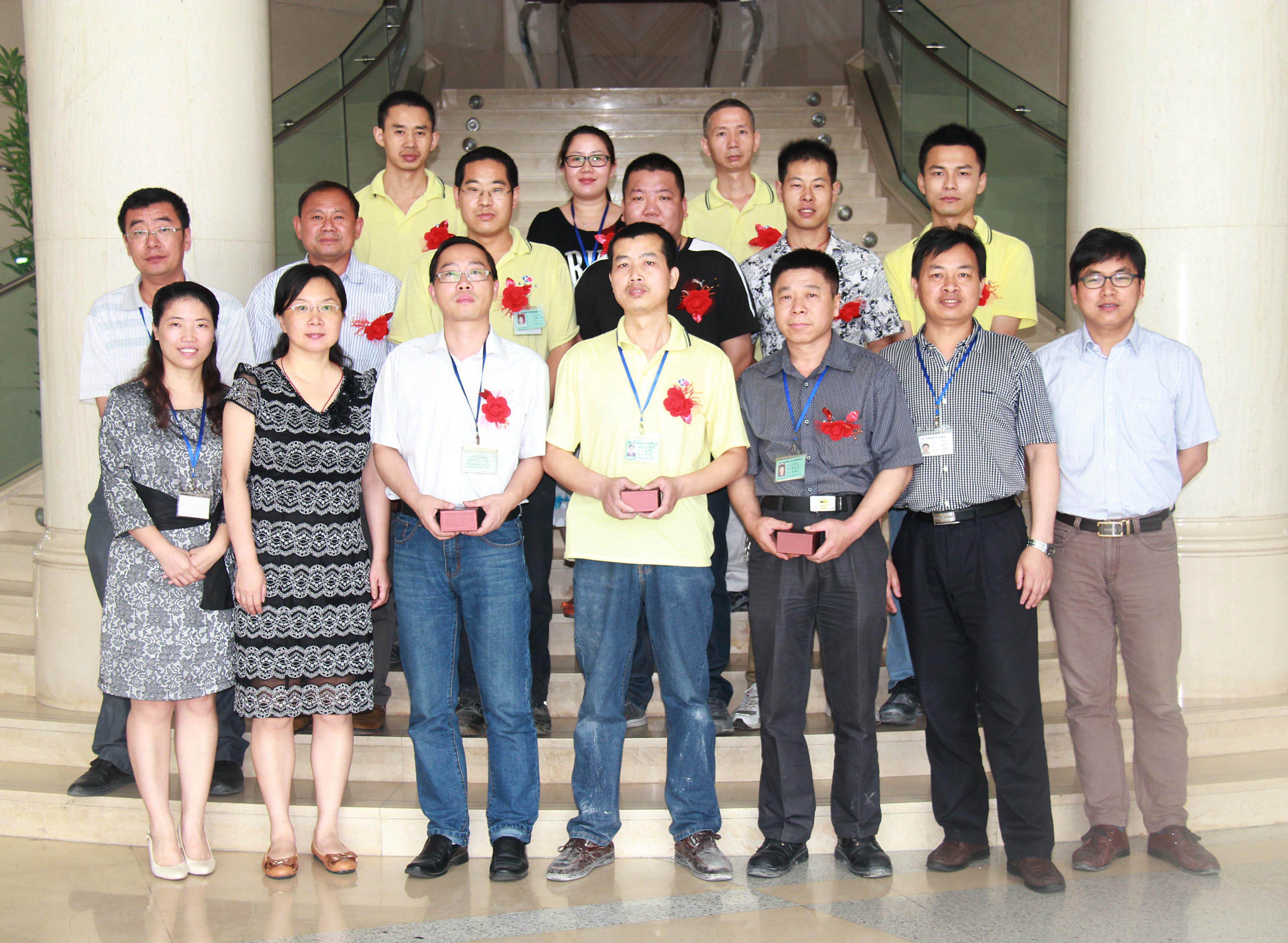 康利五年、十年員工金牌頒發(fā)儀式