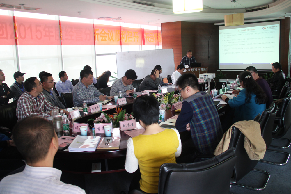集團2014年度工作總結暨2015年度工作計劃會議圓滿召開